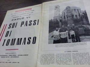 il servizio giornalistico di Tonino Grincia sulla Voce di Aquino